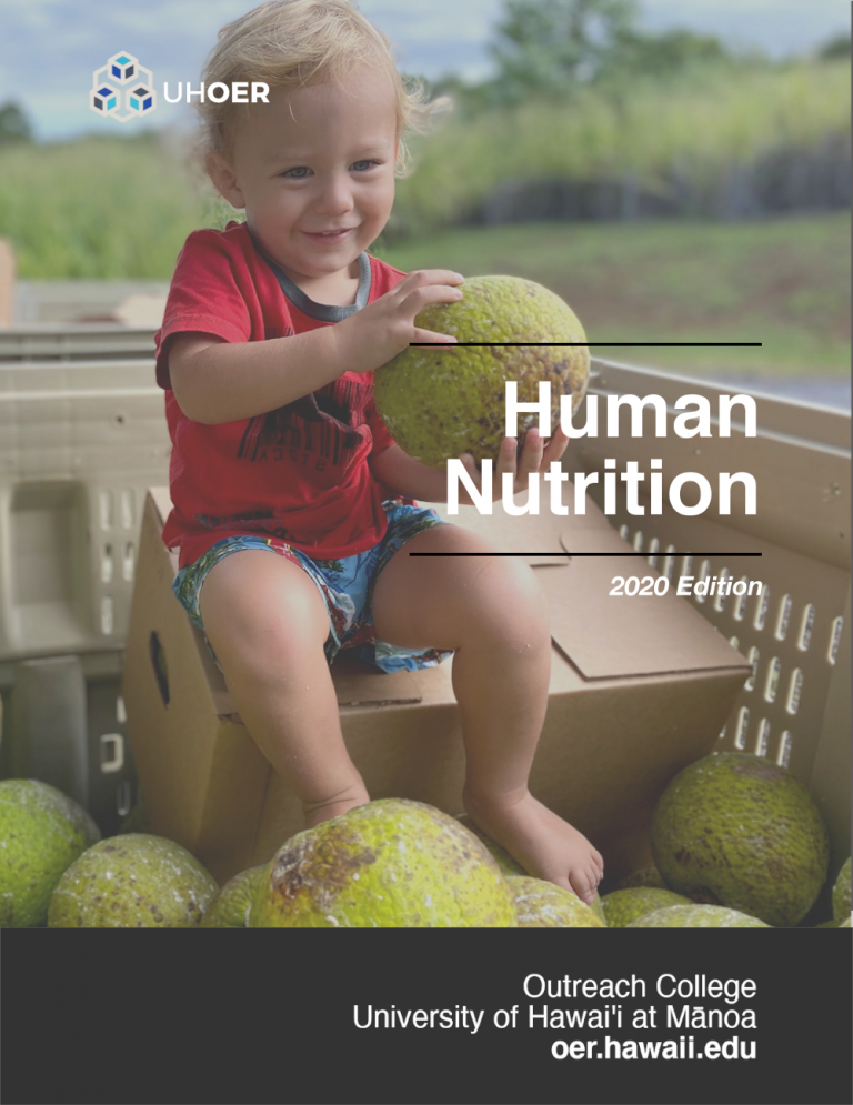 Cover of Human Nutrition 2020 OER textbook